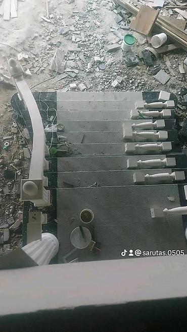 Мраморные и гранитные работы: Установка балясины перила тумба лестница тереса сокол опыт работы — 23