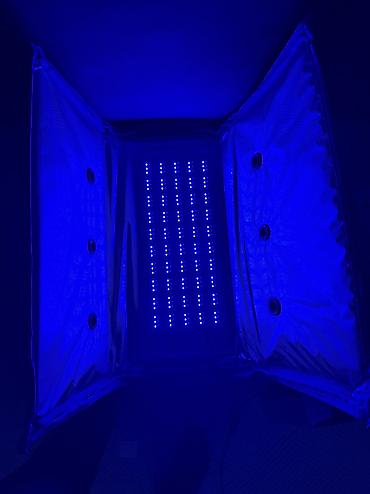 Медицинское оборудование: Продаю Фотолампа от желтухи, новый LED-световой короб для лечения — 2
