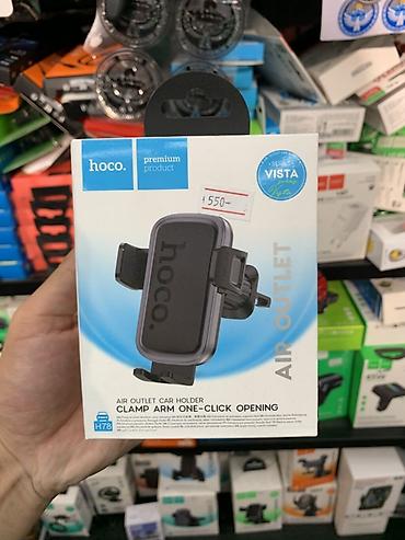 omoda s5: Держатель для смартфона Hoco H78 (Air Outlet Car Holder) - Крепление — 1