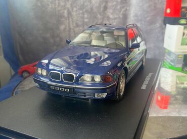 Avtomobil modelləri: Коллекционная модель BMW 530d E39 Touring blue 1997 KK-Scale Scale — 10