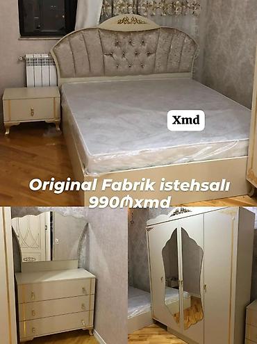 su radiatoru ev: Yataq otağı mebel dəsti Tərkibi: - Yumşaq başlıqlı iki nəfərlik — 1