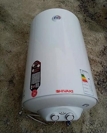 Краны водонагреватели: Ariston 80lt 150azn qiymet sondur Bineqedi 5940 leliSHIVAKI elektrik — 1