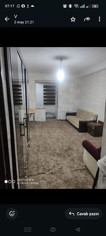 qarayevde ev: Qarayevde 5/3 mertebesinde 1 otaqli ev 300 azn ev 2 neferden artiq — 3