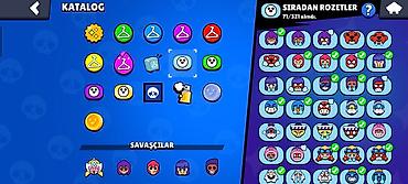 drag: Brawl Stars hesabı – yüksək səviyyəli, zəngin kontentli - Kupa sayı — 10