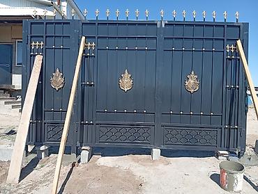 Кованые металлические ворота и калитки под заказ - Материал: сталь at lalafo.kg Кованые металлические ворота и калитки под заказ - Материал: сталь
