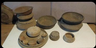 Ostalo posuđe: Stari drveni kuhinjski alati – ručno rađeni etno predmeti od punog — 7