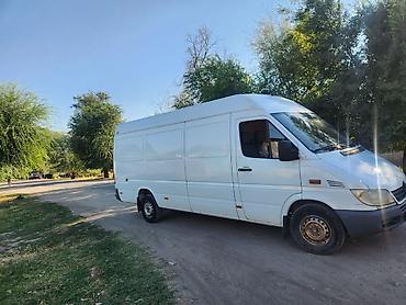 ролики спринтер: Mercedes-Benz Sprinter (длинная база, высокий крыша), белый фургон — 4