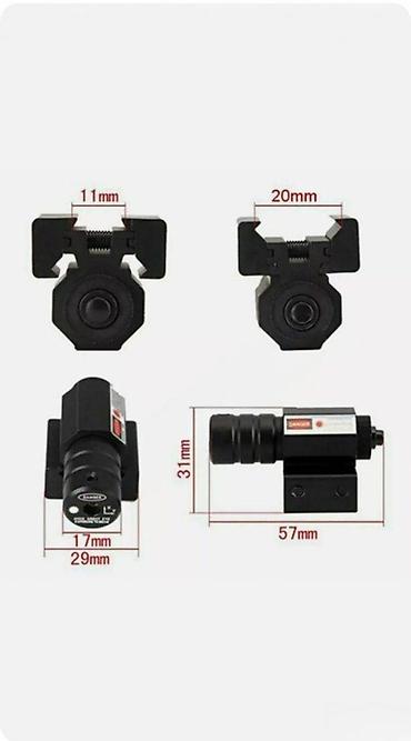 prstenje zlatno: LASER ZA PISTOLJ PUSKU MINI RED DOT | Mini red dot laser za pusku — 5