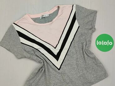 T-shirt S (EU 36), condition - Good, pattern - Strip, color - grey