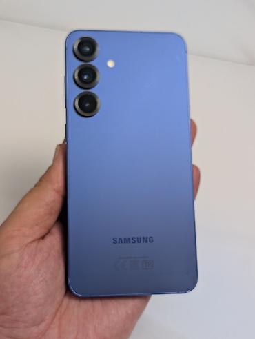 note 14: Samsung Galaxy S25+, Б/у, 256 ГБ, цвет - Синий, 2 SIM — 1