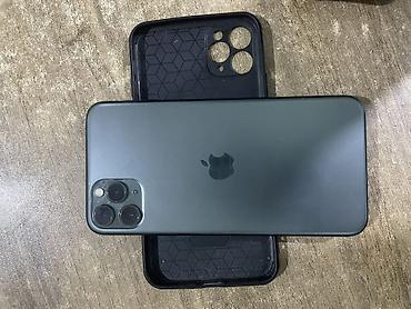 iphone 11 satis: IPhone 11 Pro Max, Matte Midnight Green, Face ID — 5