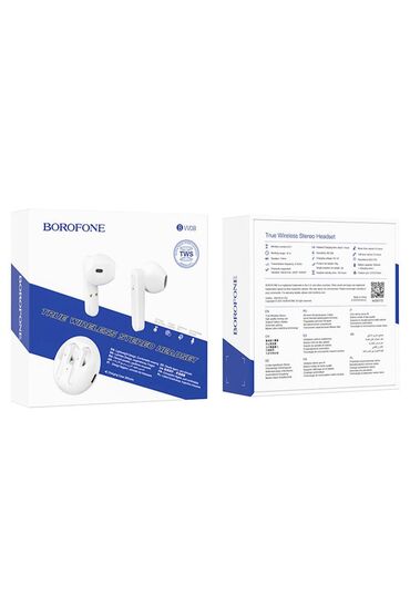 Adapterlər: Borofone BW 08 White