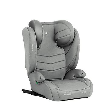 lw papuce: KIKKA BOO i-Stand I-Size ISOFIX autosedište, 100–150 cm, light grey — 4