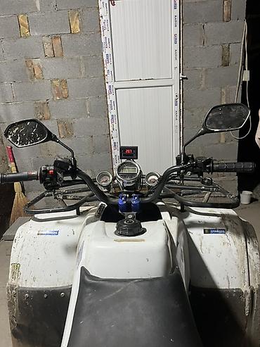 разбор трактора: Квадроцикл Yamaha (белый) с комплектом доработок для бездорожья — 4