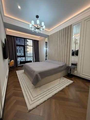 флоренция жк: 2 комнаты, 79 м², Асанбай мкр Элитка, 7 этаж, Дизайнерский ремонт — 3