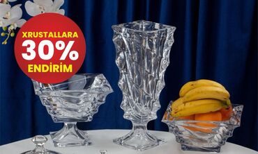 Vazalar: Xrustalların 3 de destdir dest satıram. Tezedir gutusunda işletmedim