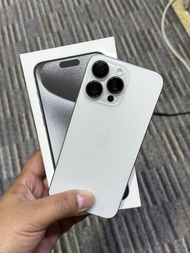 ноутбуки бишкек в рассрочку: IPhone 15 Pro Max, Б/у, 256 ГБ, Коробка, 89 %