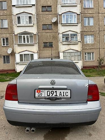 Унаа: Volkswagen Passat: 1998 г., 1.8 л, Кол менен иштөөчү, Бензин, Седан — 6
