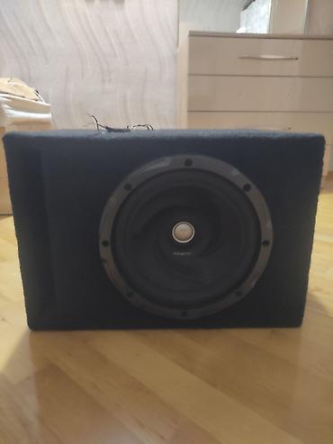 audio kabel: Avtomobil üçün subwoofer qutusu ilə dinamik - Brend: Kenwood (öndə — 3