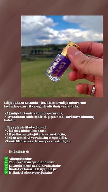Gözəllik və sağlamlıq: Tam təbii sintetiksiz bitki tərkibli Dubai müşkləri ✨ BƏƏ'dən — 9