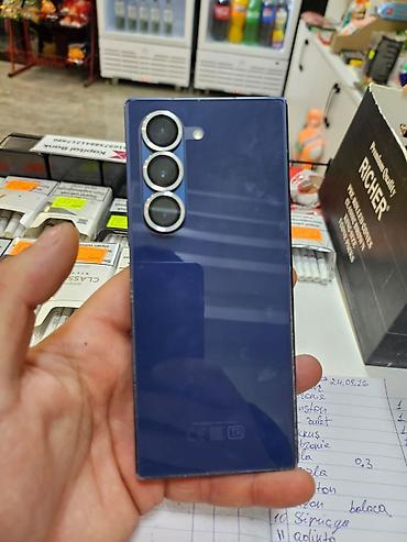samsung z fold 3 ikinci el: Samsung Galaxy Z Fold 6, 256 GB, rəng - Göy, Barmaq izi — 3