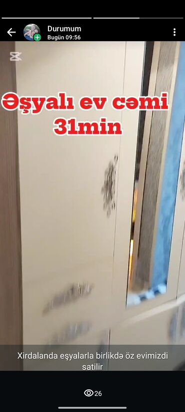 Həyət evləri və villaların satışı: Xırdalanda əşyalarla birlikdə satılan həyət evi.Kim istese yazsin -da lalafo.az — 17 Həyət evləri və villaların satışı: Xırdalanda əşyalarla birlikdə satılan həyət evi.Kim istese yazsin — 17