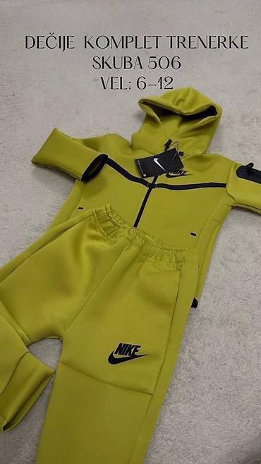 nike roze papuce: Dečiji komplet trenerke – SKUBA 506, veličine 6–12. - Dvoddelni set — 2