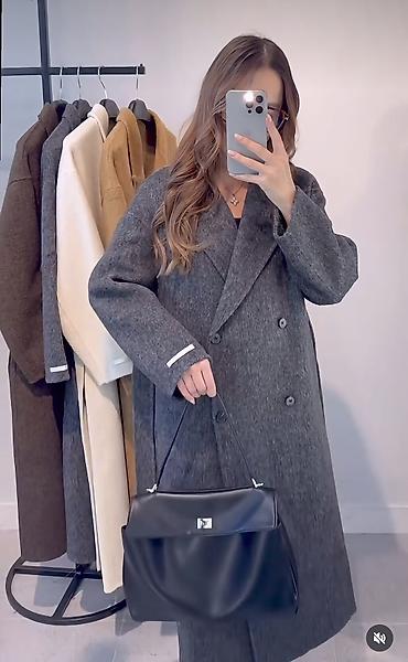 tech flecce: Пальто производство Корея, привозная. Размер оверсайз с 46 до 50 — 7
