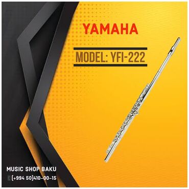 yamaha p45: Yamaha Fleyta Model: YFL-222 🚚Çatdırılma xidməti mövcuddur