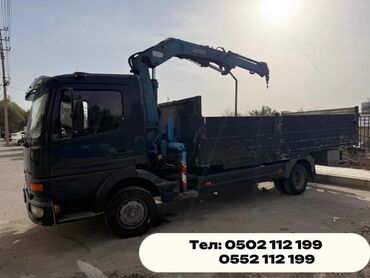 бригада строителей для постройки дома: Услуги бортового грузовика с краном-манипулятором. - Тип техники