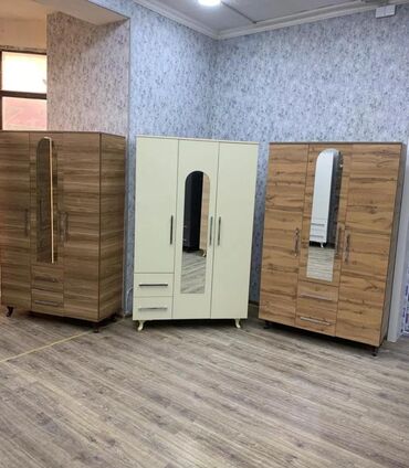 Dolablar: Yeni, Açılan, 3 qapılı Düz dolab, Qarderob, paltar dolabı, Azərbaycan — 13