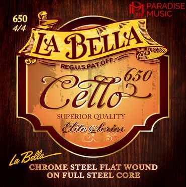 bas gitara: LA BELLA violançel üçün simlər. Simli alətlər üçün Amerika istehsalı