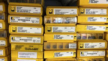 İstehsal avadanlığı: Dəzgah alətləri və kəsici lövhəciklər (freze və torna üçün) — 12