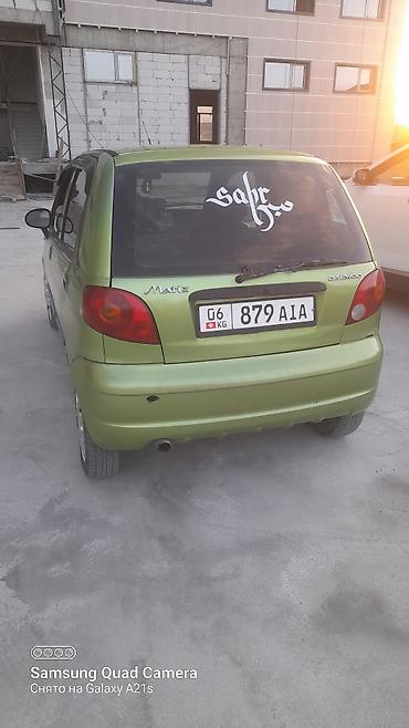 регулировка панорамы: Daewoo Matiz: 2001 г., Хэтчбэк — 3