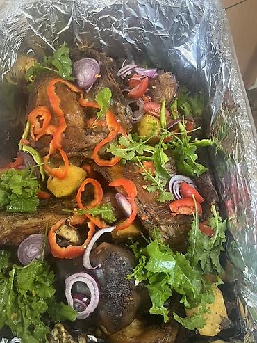 томаты: Козу гриль Таш кордо Запечённое мясное ассорти в фольгированном лотке — 1