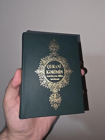 Религиозные книги: Qurani-Kərimin Azərbaycan dilinə tərcüməsi (ərəb mətnli) - YENİ - — 1