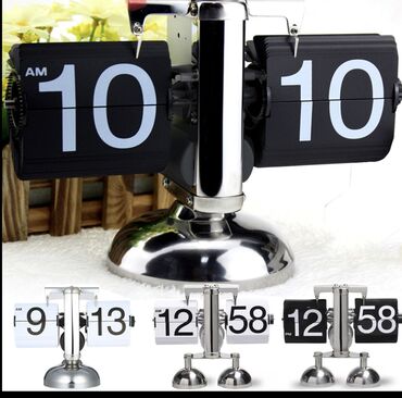 Часы для дома: Часы с перекидным механизмом Цифровые часы с откидной крышкой