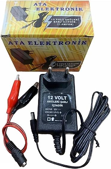 cesqa masin: 12 volt akkumulyator üçün orginal adaptor zaryadka ucun təzədi — 2