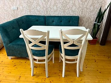 угловые диваны для кухни: İşlənmiş, Künc divan, Mətbəx üçün, Açılmayan — 4