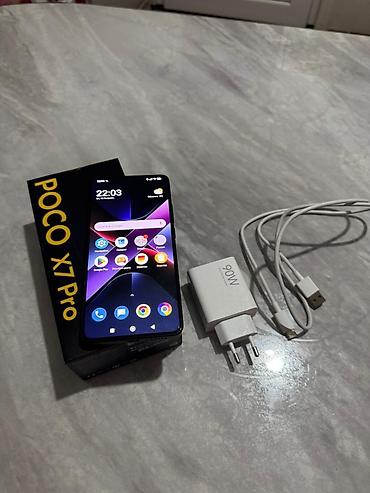 Poco: Poco X7 Pro, Б/у, 64 ГБ, цвет - Черный, 2 SIM — 1