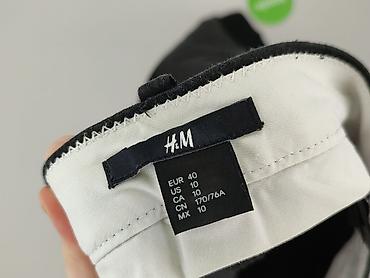 chinosy hm: H&M, Spodnie materiałowe damskie, rozmiar M — 4