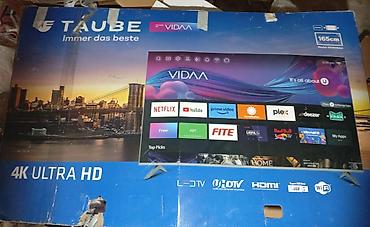 taube tv hangi ülkenin: TAUBE VIDAA Smart TV – 65" (165 sm), 4K Ultra HD Xüsusiyyətlər: - — 4