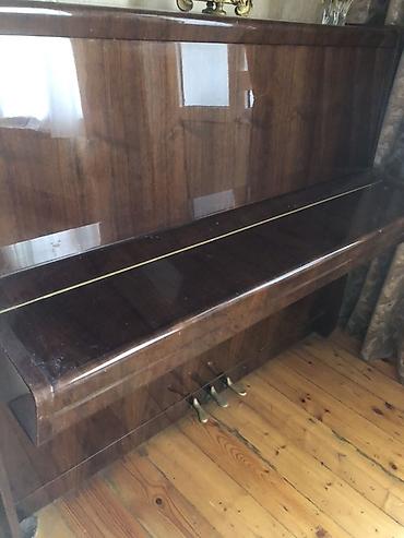 pianino akustik: PETROF pianino – akustik, upright model. - Korpus: parlaq qəhvəyi — 4