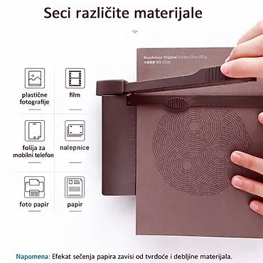 Ostali ručni alati: Nova A5 giljotina za papir. Može da iseče maksimalnu dužinu od 16 cm — 6