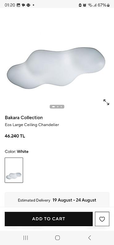 lüstur altı: Çılçıraq, 6 lampa, Metal — 9