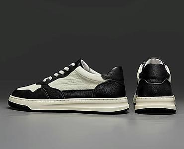 Кроссовки и спортивная обувь: Белые кросовки кожанные размер 42 качество отличное — 7