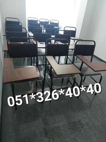 Ofis masaları: Masa hazirliq kurslari Masa ve oturacaq destleri Oturacaq stullar — 23