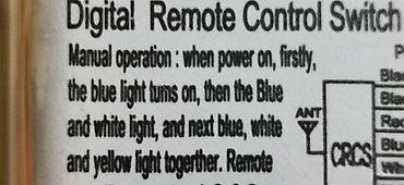 Rasveta: 🔘 PREKIDAČ SA DALJINSKIM UPRAVLJAČEM 220V 1CH / 2CH / 3CH / 4CH — 3