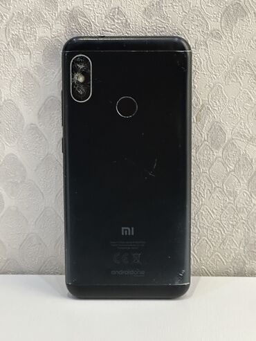 Xiaomi: Xiaomi Mi A2 Lite, 32 GB, rəng - Qara, 
 Zəmanət, Qırıq, Barmaq izi