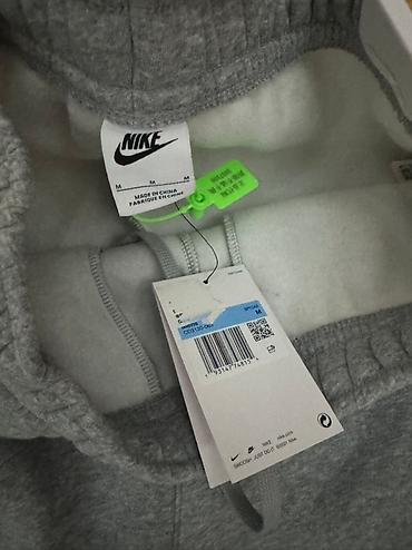штаны найк: Мужские брюки, M, Nike, Новый, цвет - Серый, Самовывоз — 2